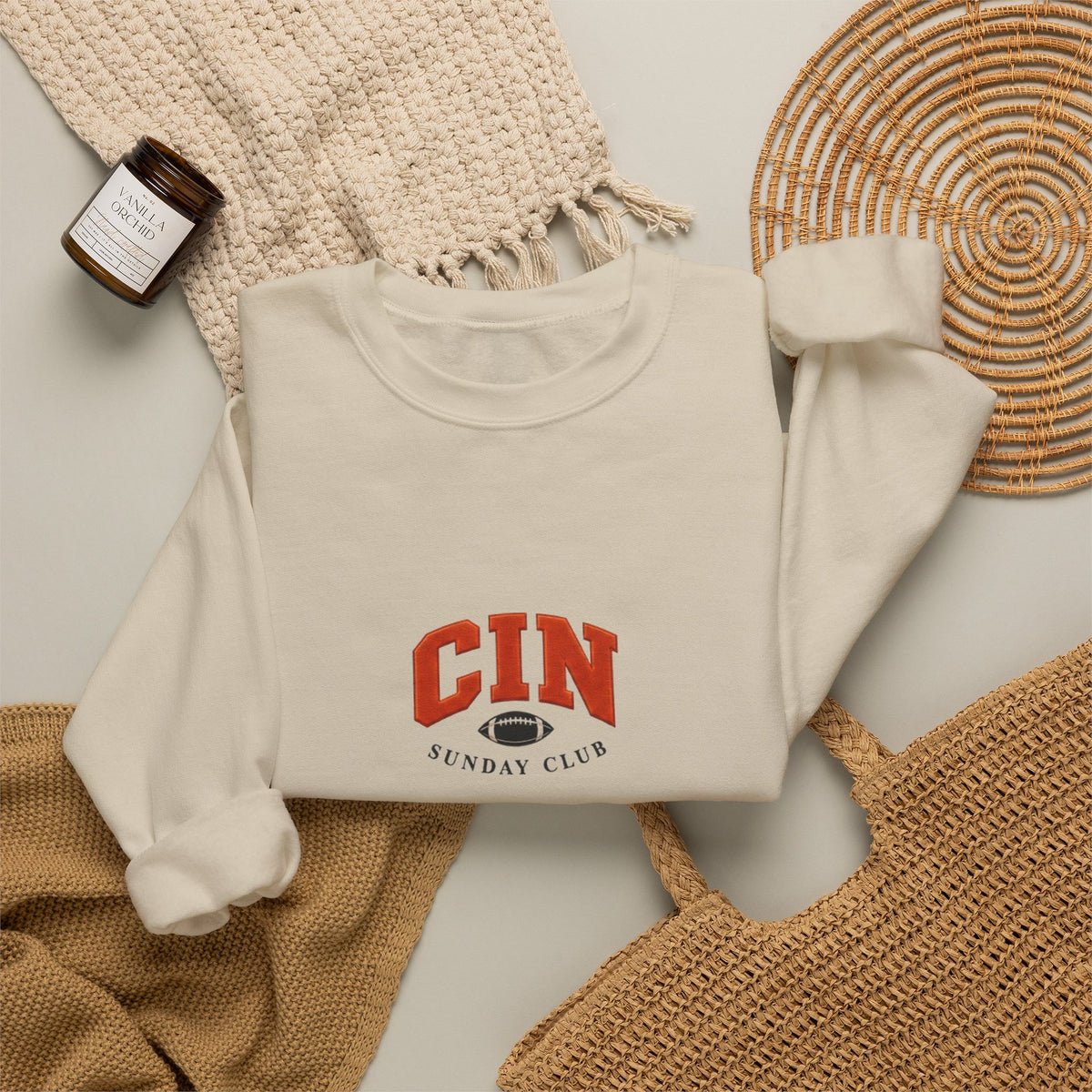 CIN Sunday Club Crewneck