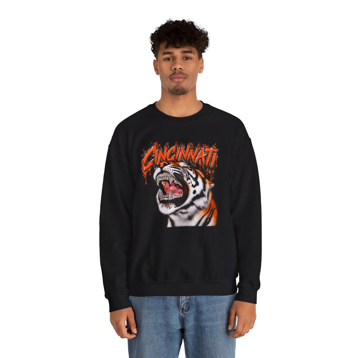 Bengals Iced Out Crewneck