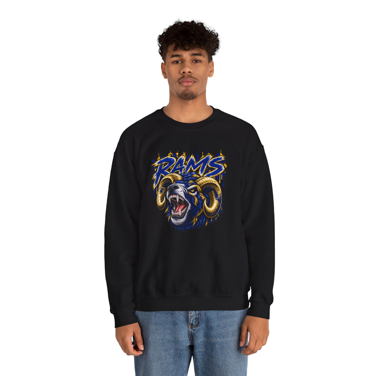 Rams Iced Out Crewneck