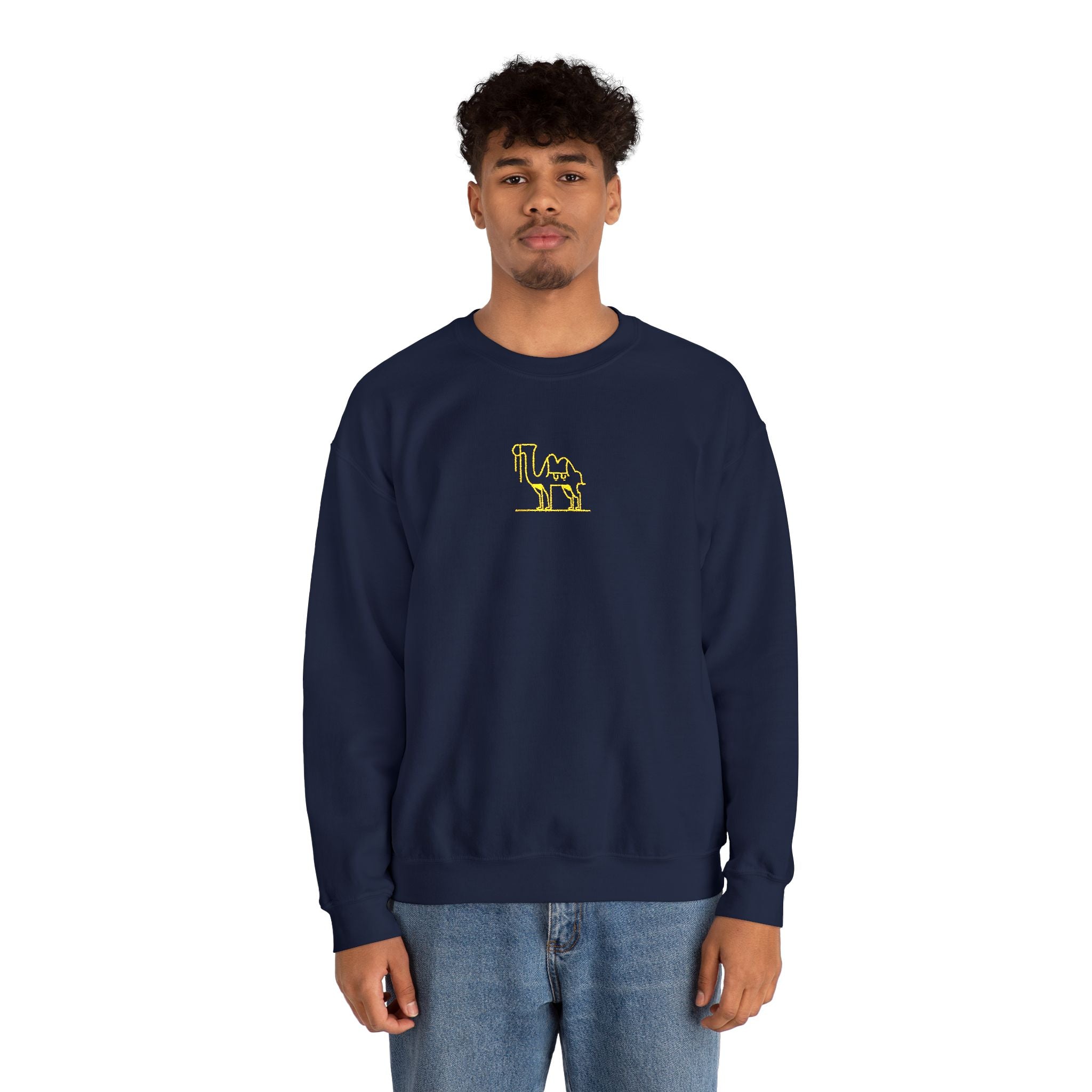 BABA Heritage Embroidered Heavy Blend Crewneck