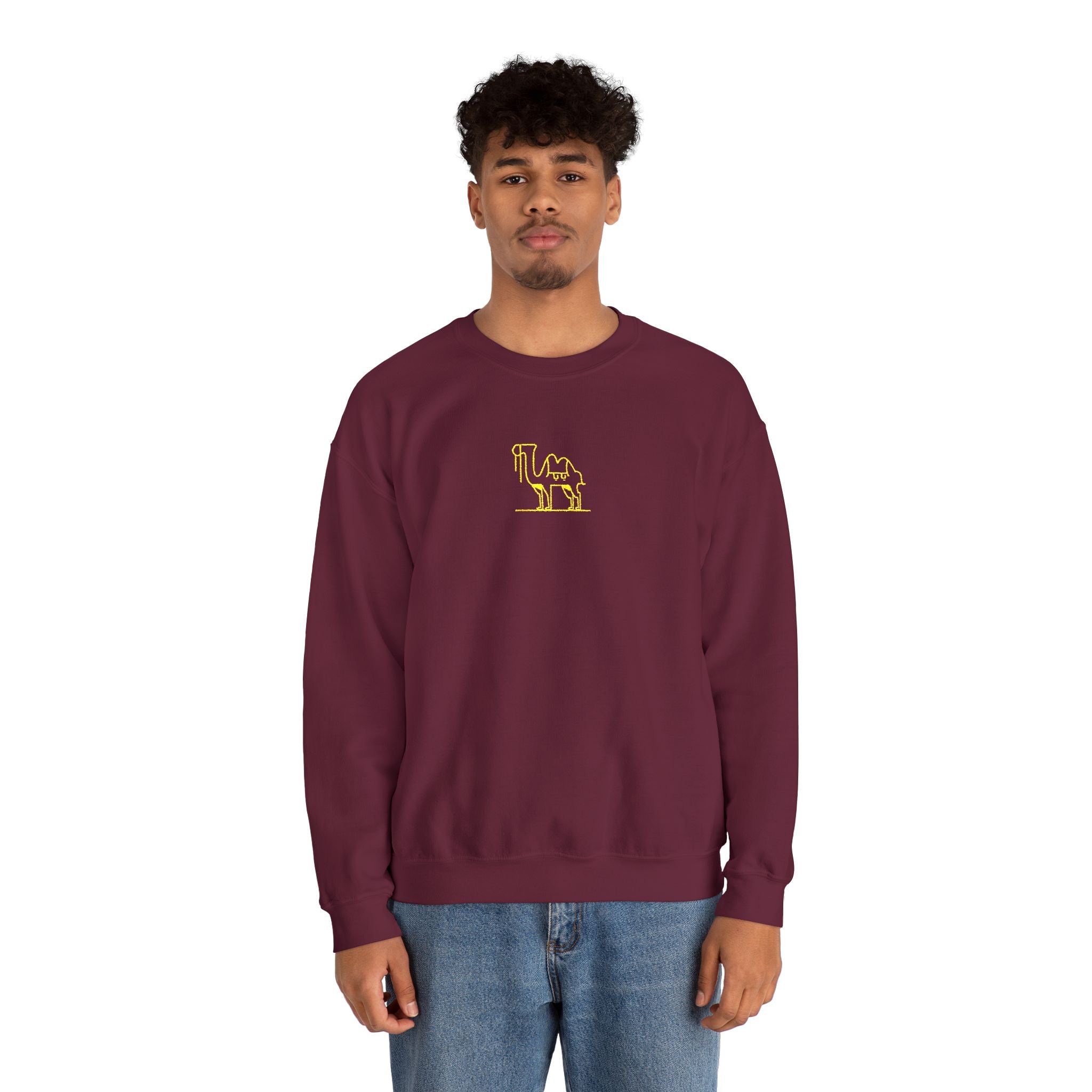 BABA Heritage Embroidered Heavy Blend Crewneck