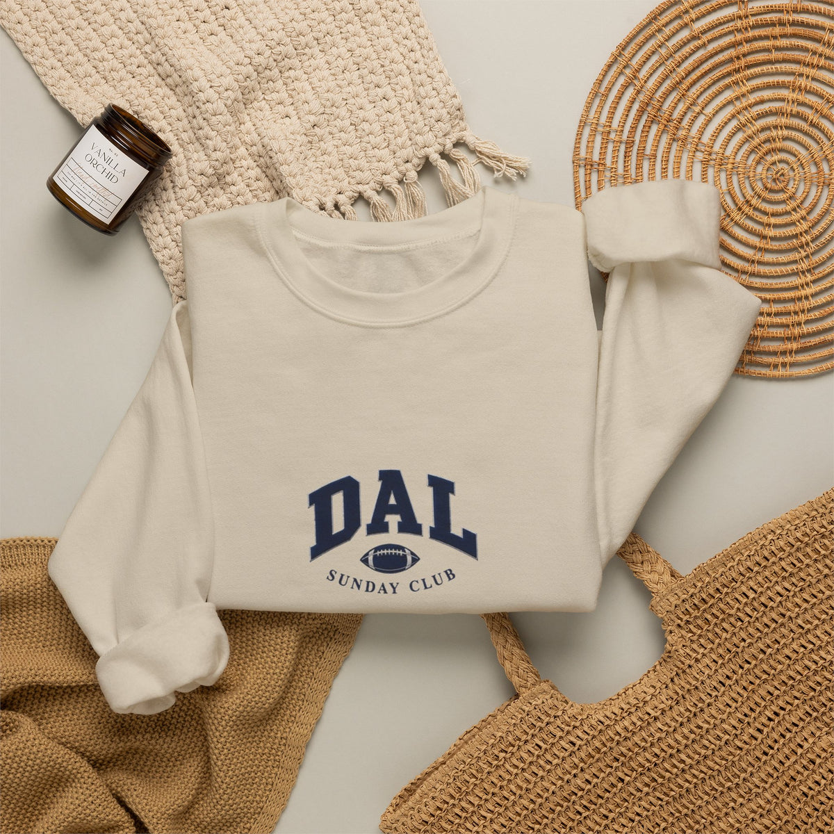 DAL Sunday Club Crewneck