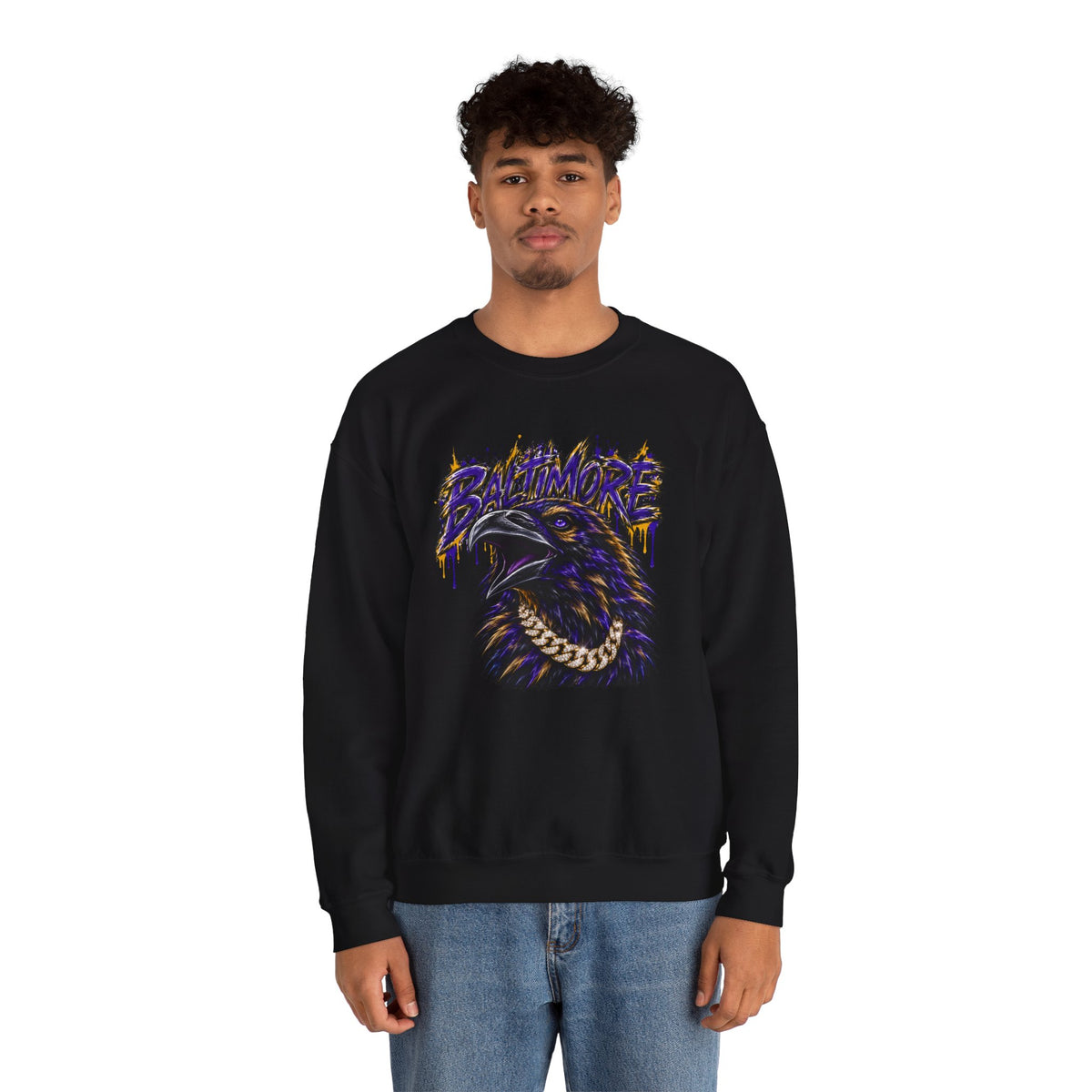 Ravens Iced Out Crewneck