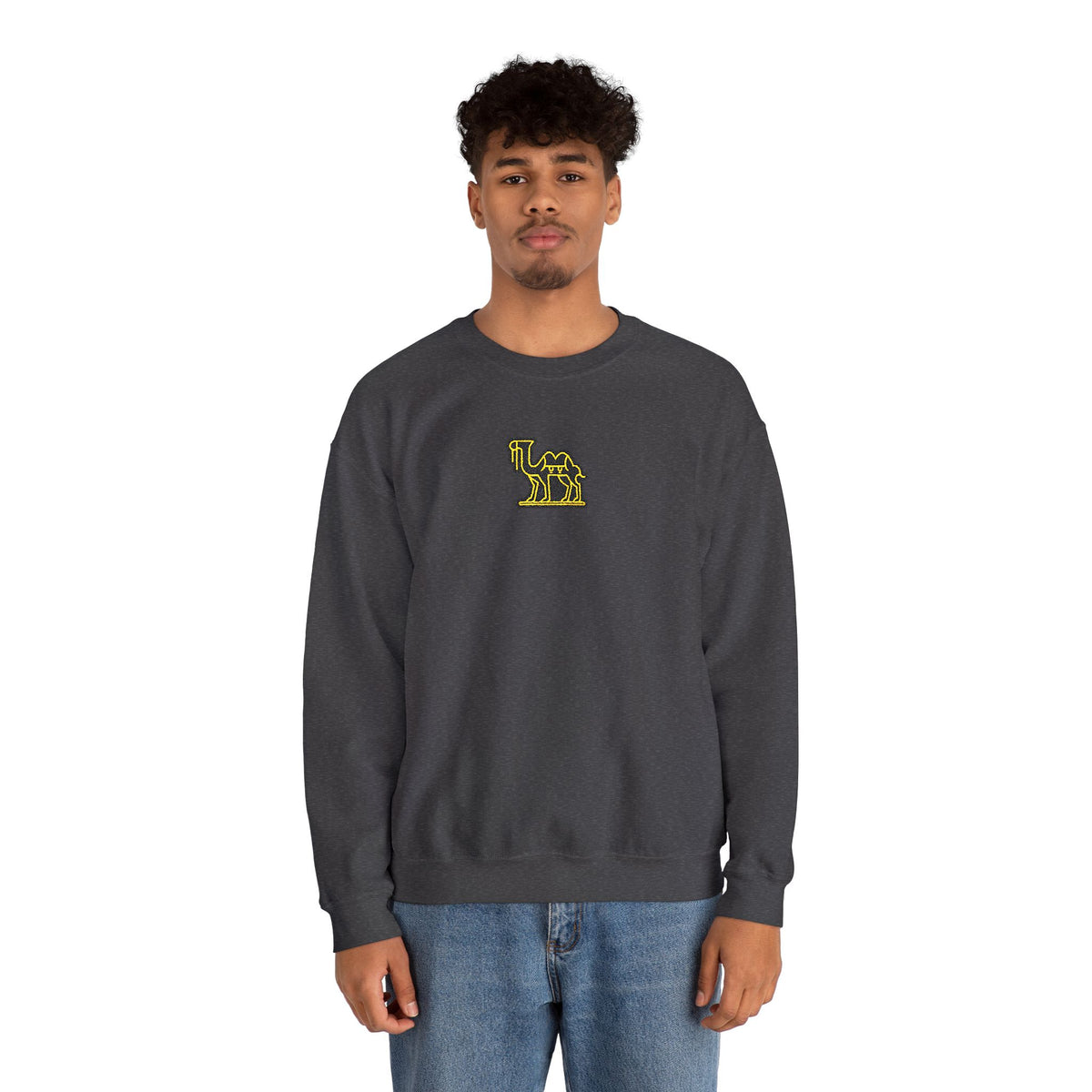 BABA Heritage Embroidered Heavy Blend Crewneck